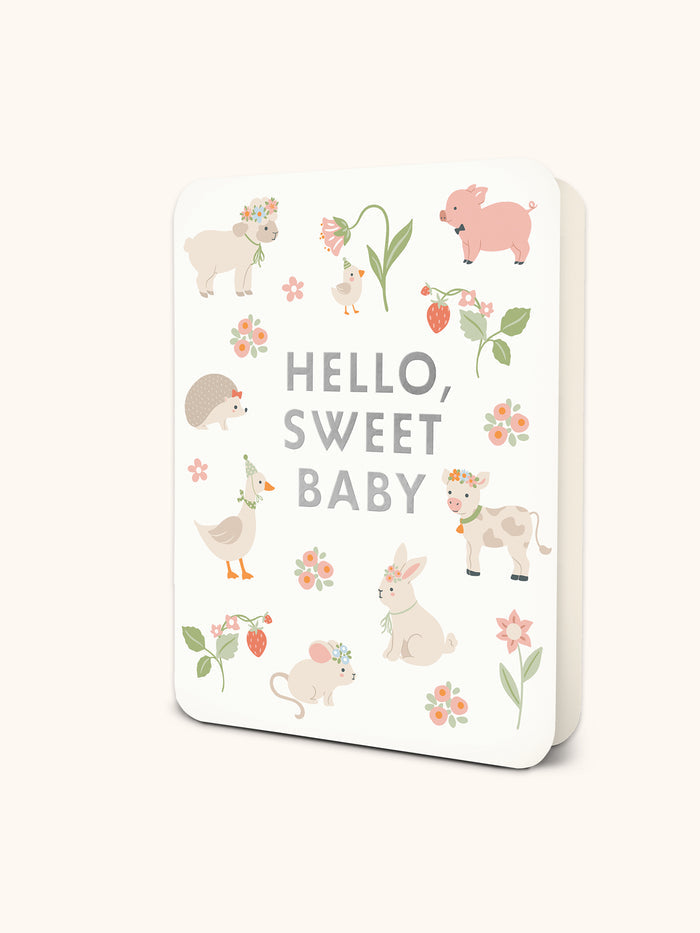 Hello, Sweet Baby Friends Deluxe Greeting Cards
