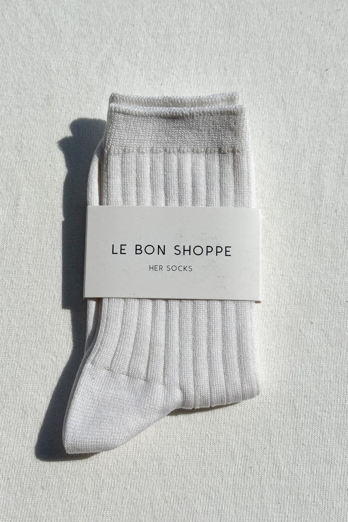 Her Socks (Classic White)