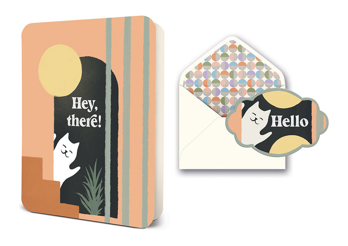 Hey, There! Deluxe Greeting Card