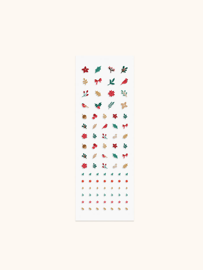 Holiday Magic Christmas Nail Stickers