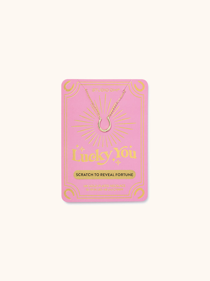 Horseshoe - Lucky You Necklace