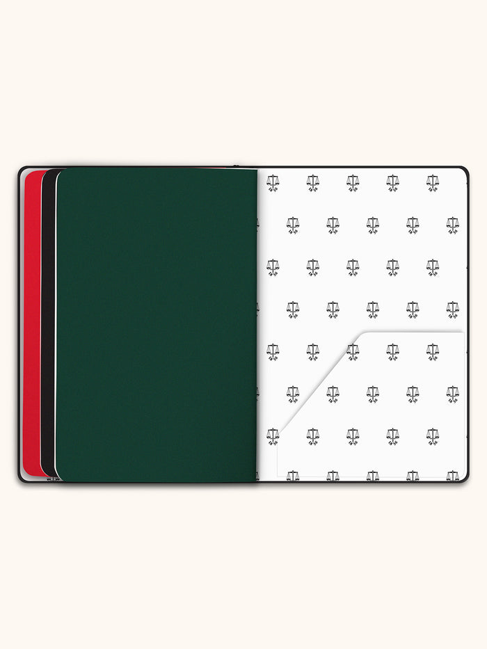 Hunter Black Rambler Refillable Notebook