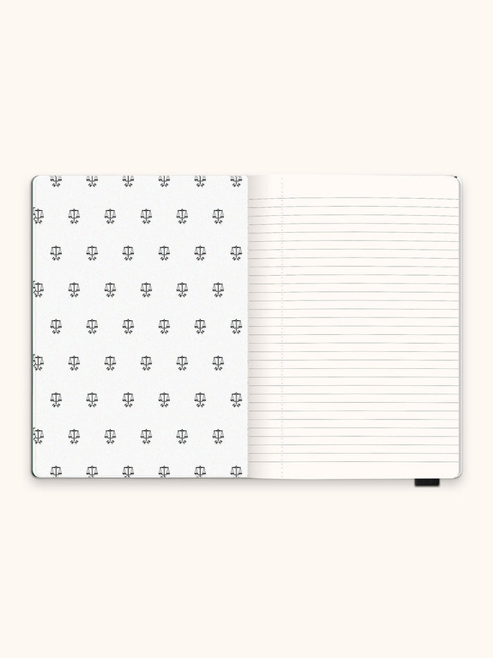 Hunter Forest Green Acorns Jotter