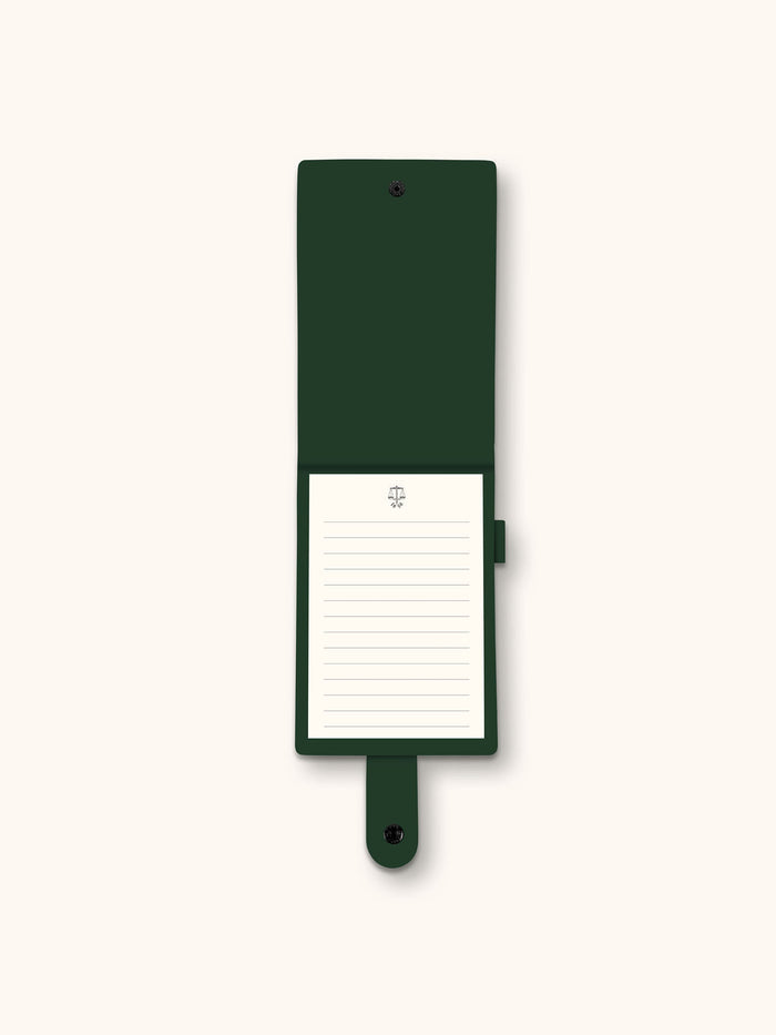 Hunter Forest Green Acorns Mini Jotter