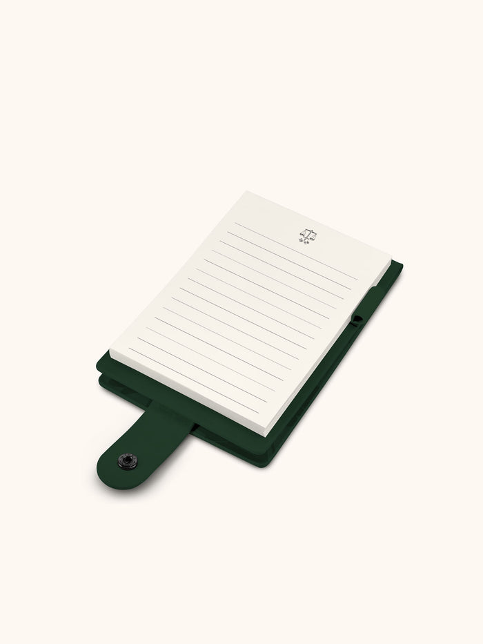 Hunter Forest Green Acorns Mini Jotter