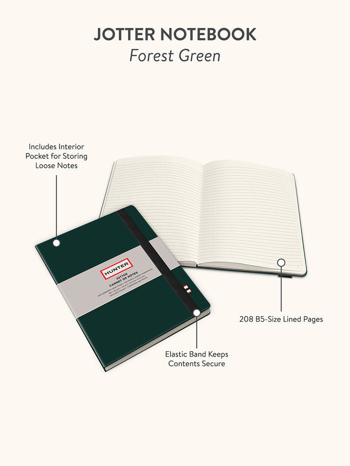 Hunter Forest Green Jotter