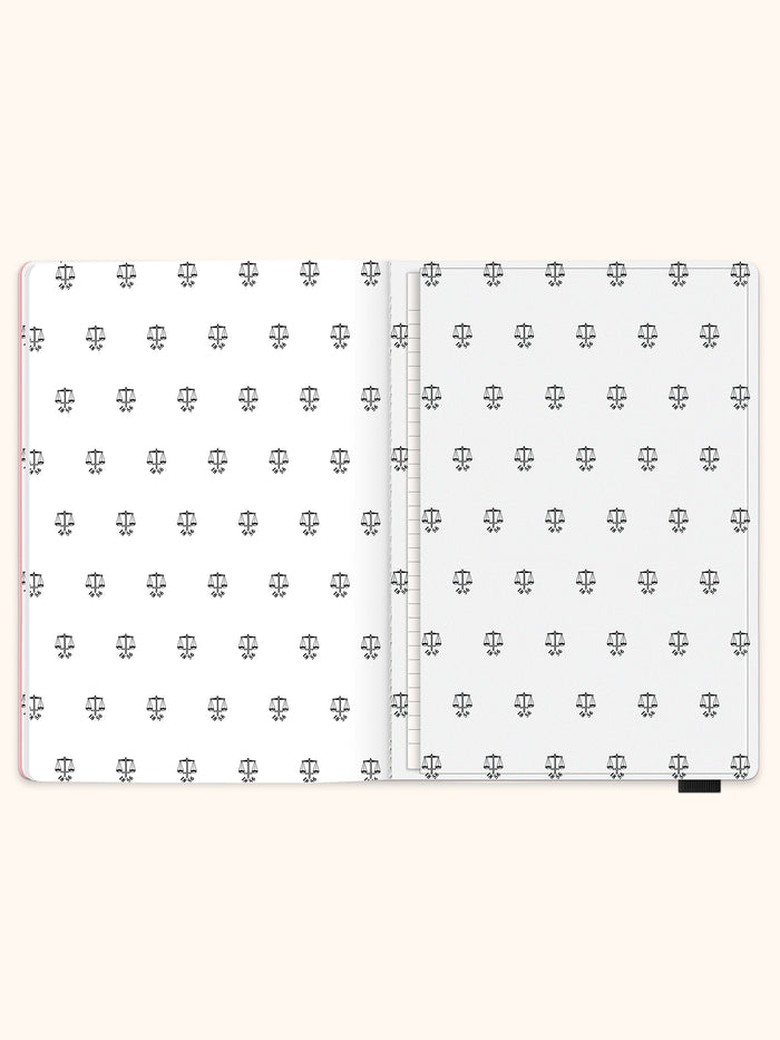 Hunter Purring Pink Jotter