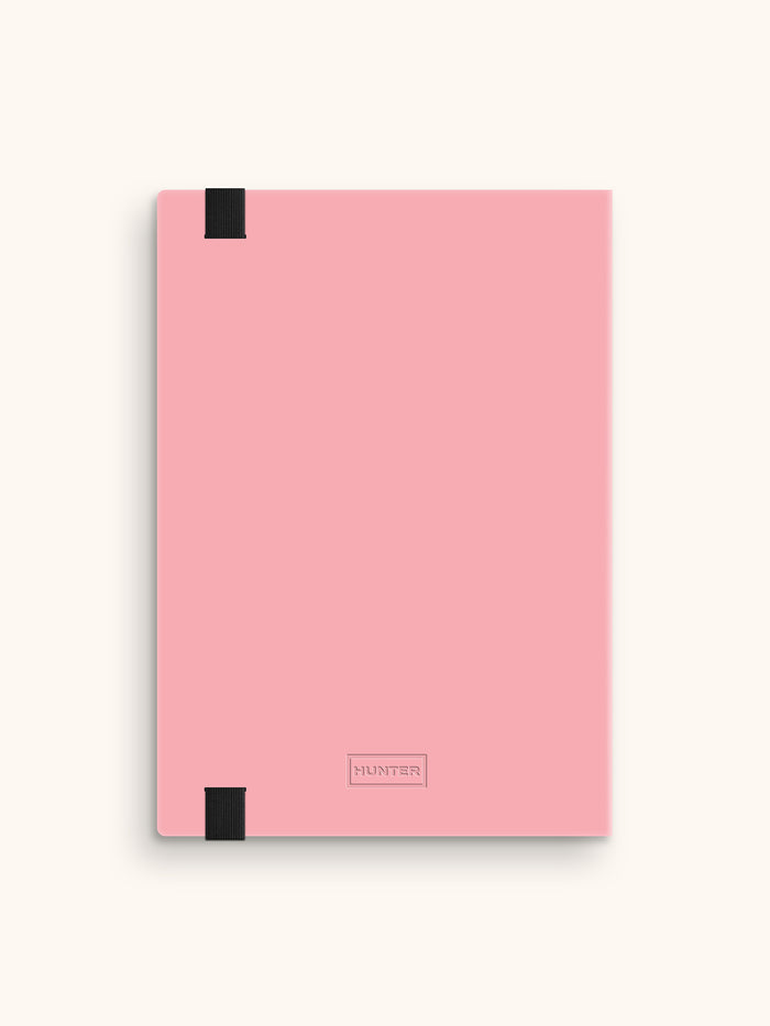 Hunter Purring Pink Jotter