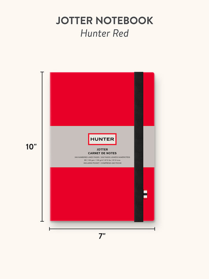 Hunter Red Jotter