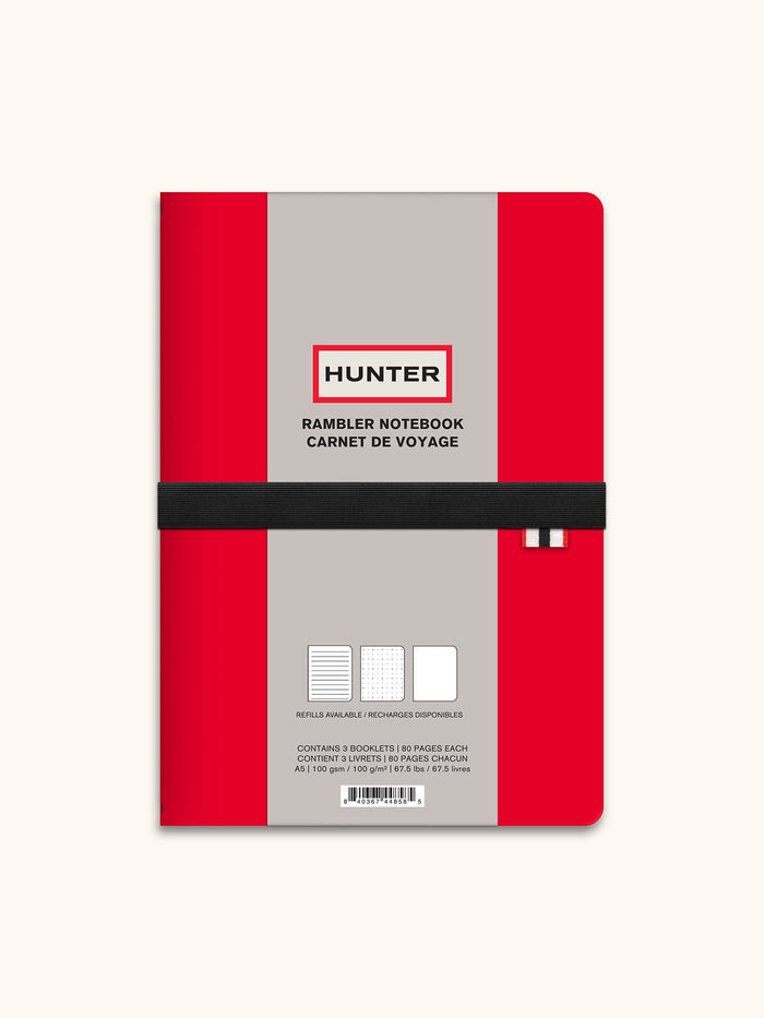 Hunter Red Rambler Refillable Notebook
