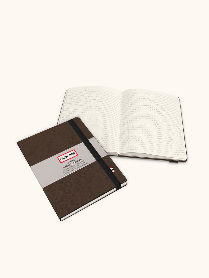 Hunter Umber Leopard Jotter