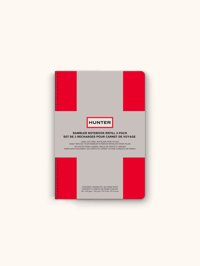 Hunter Variety Rambler Notebook Refill 3-Pack