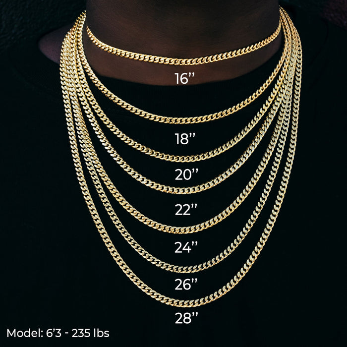 Italian Horn Pendant + 4MM Rope Chain Bundle in White Gold