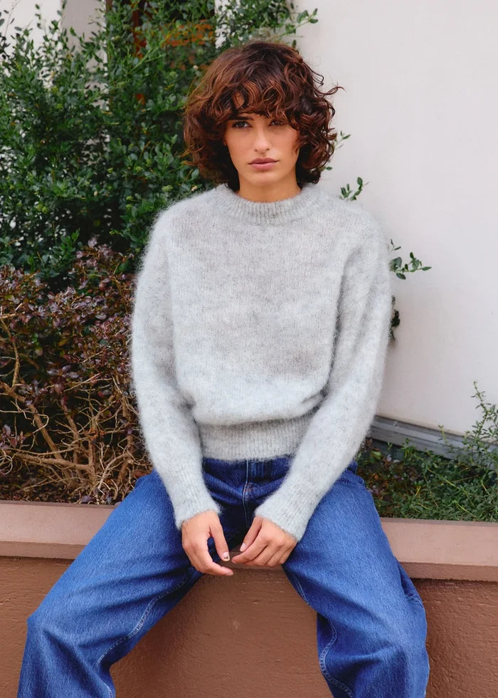 Jane Mohair Sweater (Grey)