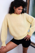 Jane Mohair Sweater (Light Yellow)