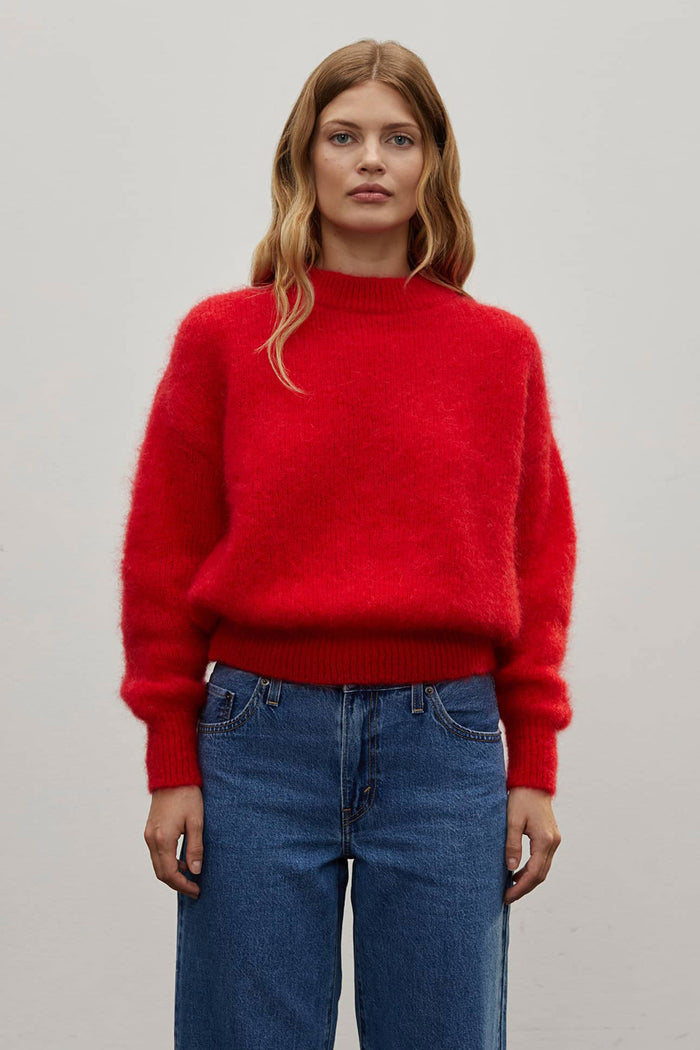 Jane Mohair Sweater (Red)