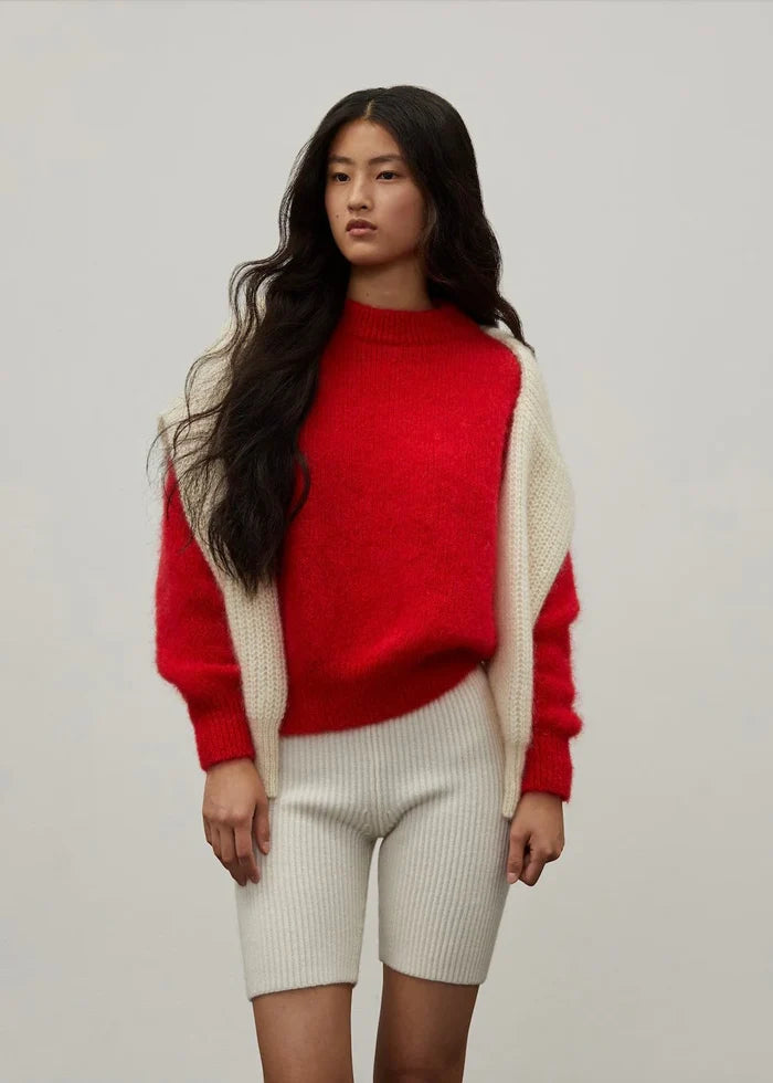 Jane Mohair Sweater (Red)