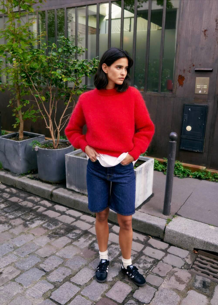 Jane Mohair Sweater (Red)