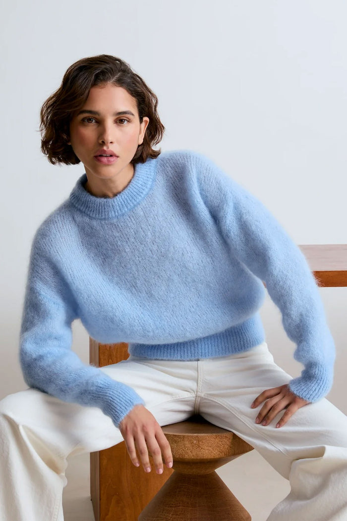Jane Mohair Sweater (Sky Blue)