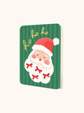 Jolly Saint Nick  Deluxe Greeting Card