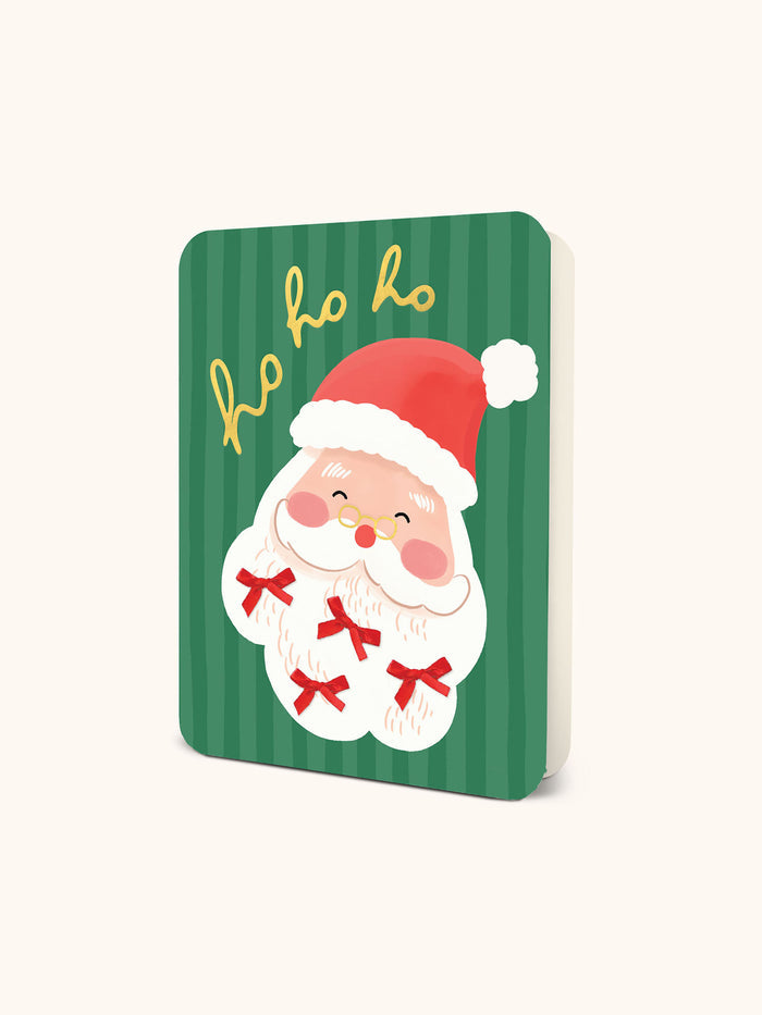Jolly Saint Nick  Deluxe Greeting Card