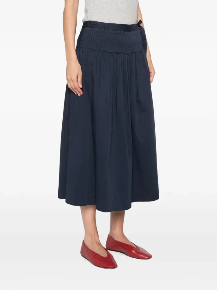 Josie Midi Skirt (Navy)