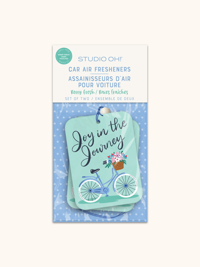 Joy in the Journey Car Air Freshener