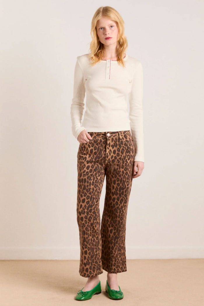 Kenny Twill Jeans (Leopard)