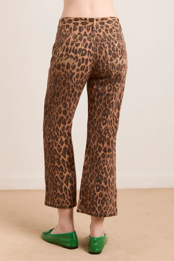 Kenny Twill Jeans (Leopard)