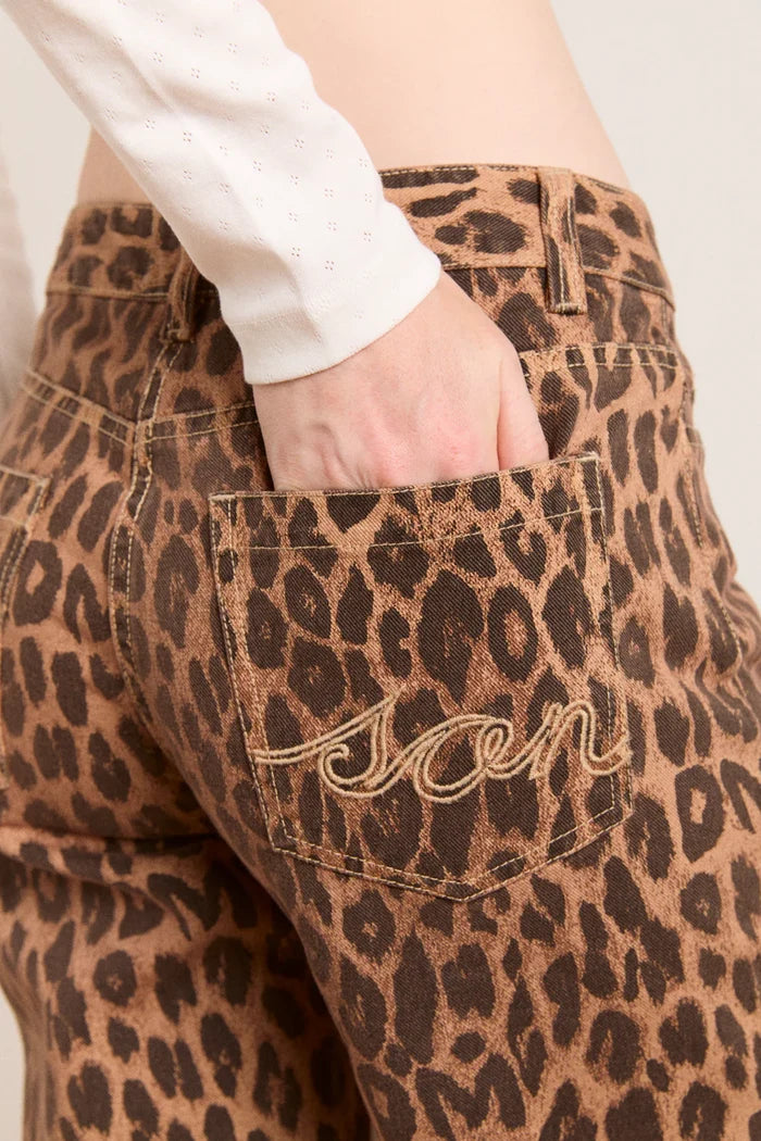 Kenny Twill Jeans (Leopard)