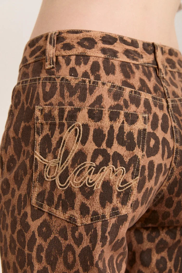 Kenny Twill Jeans (Leopard)