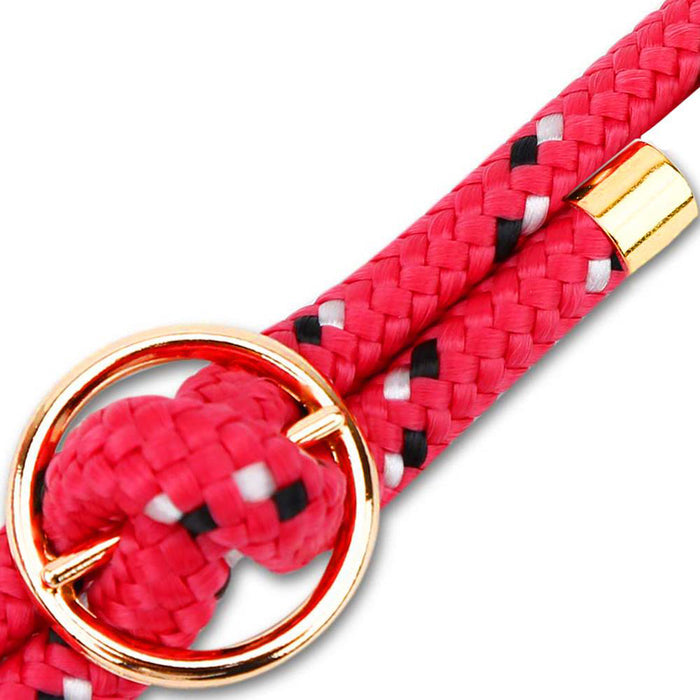Pink schwarz weiß gepunktet /