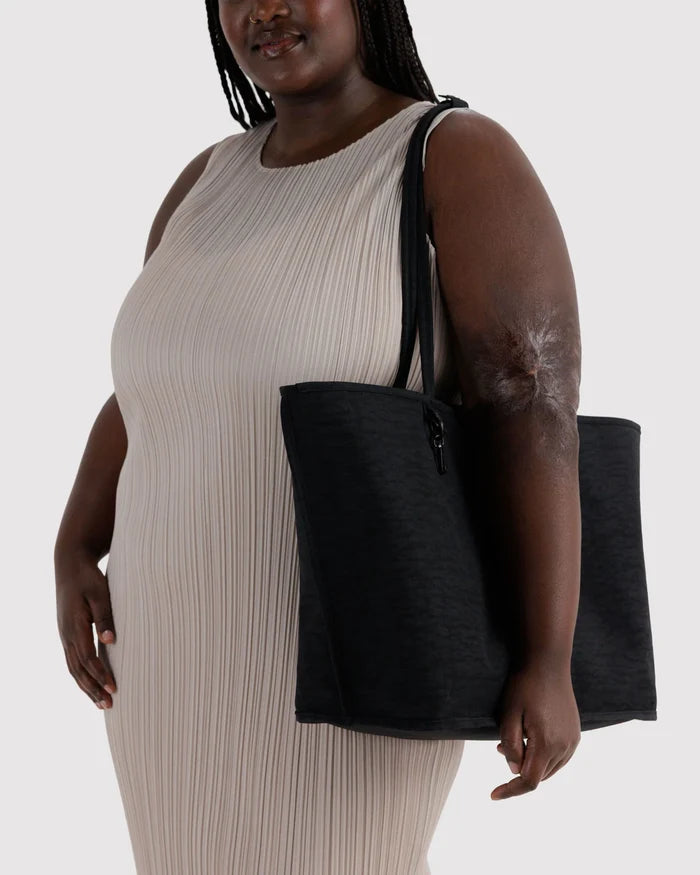 Large Nylon Reversible Tote (Leopard Mix)