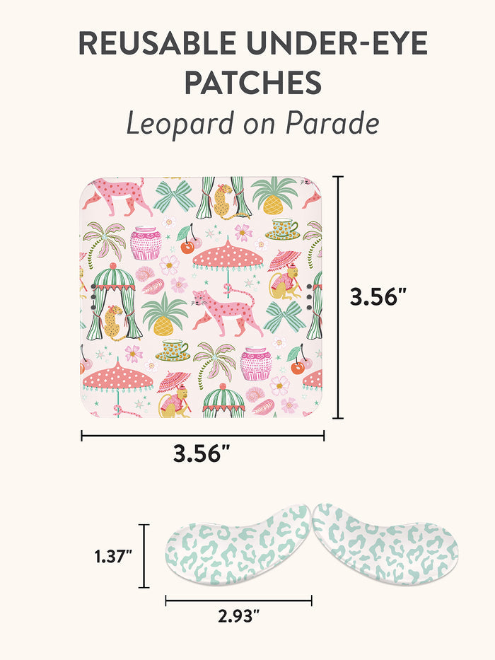 Leopard on Parade Reusable Under-Eye Patches
