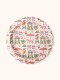 Leopard on Parade Scalloped Lunch Plates