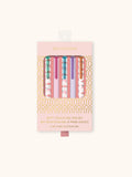 Leopard on Parade Soft-Touch Gel Pen Set