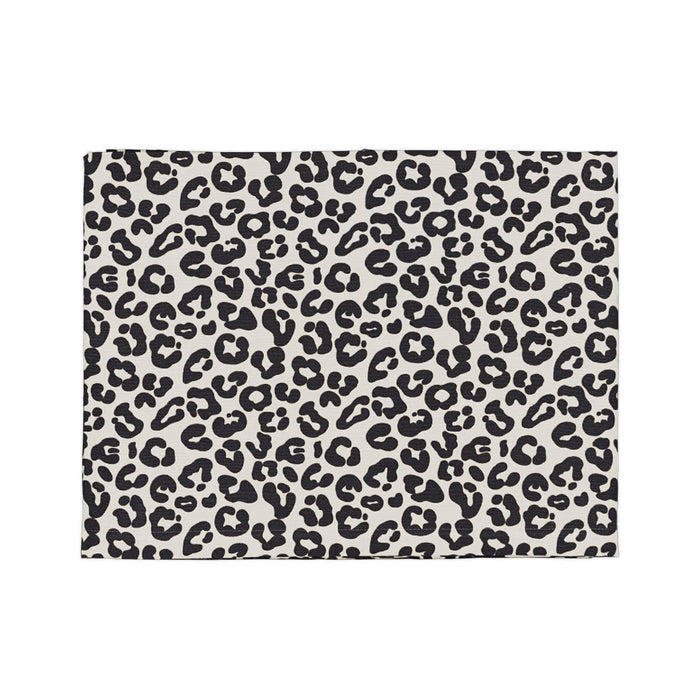 Leopard Tablecloth (Grey)