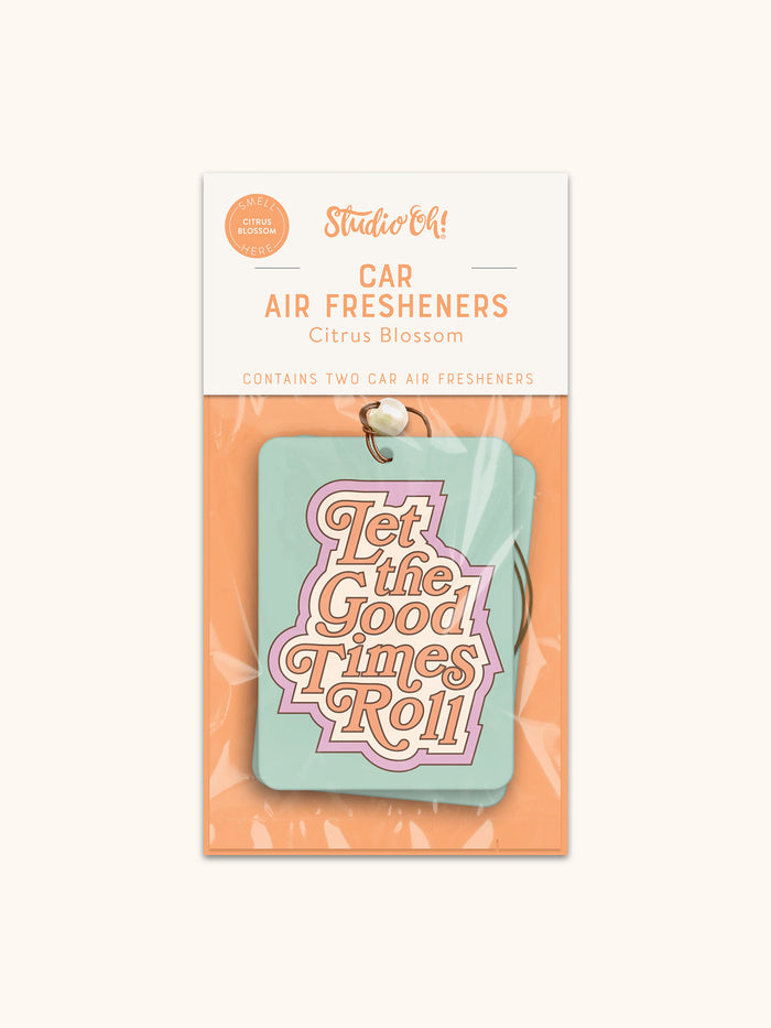 Let the Good Times Roll Car Air Freshener