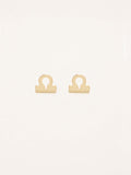 Libra Zodiac Earrings