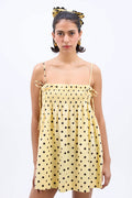 Lilo Mini Dress (Butter Spot)