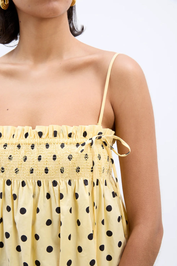 Lilo Mini Dress (Butter Spot)