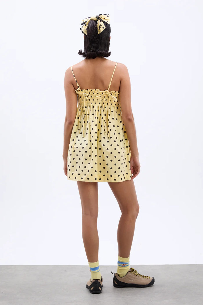 Lilo Mini Dress (Butter Spot)
