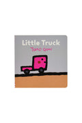 small board book with cartoon truck on the cover