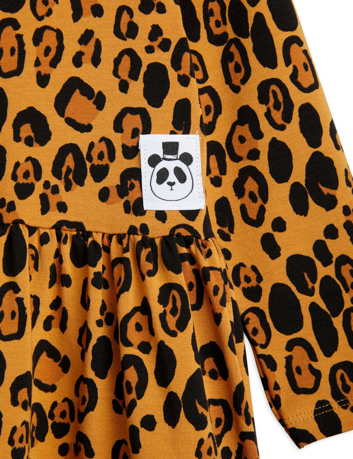 Long Sleeve Dress (Leopard)