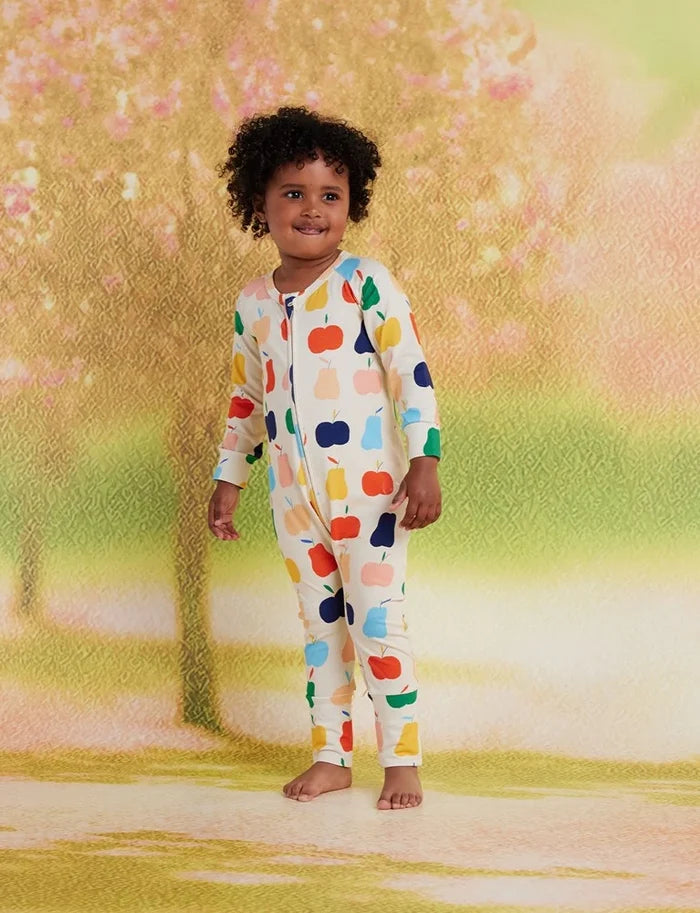 Long Sleeve Onesie (Tiny Orchard)