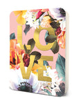 LOVE Floral Deluxe Greeting Card