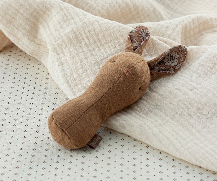 Lullaby Friends Rattle (Chocolate Bunny)