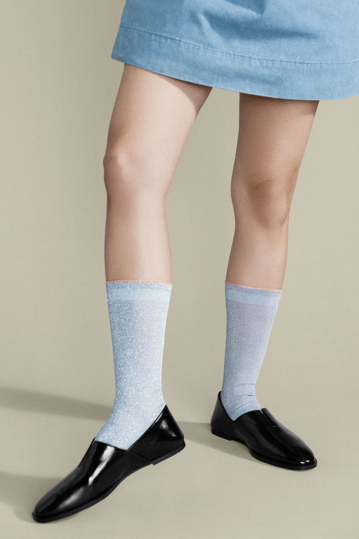Lumiesta Lettuce Cuff Crew (Light Blue)