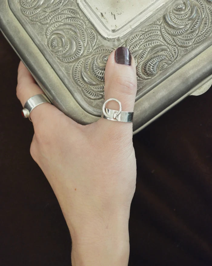 Lyra Silver Ring