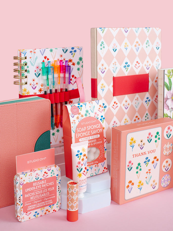 Meadow Lane Harper Split-Spiral Notebook & Pen Set
